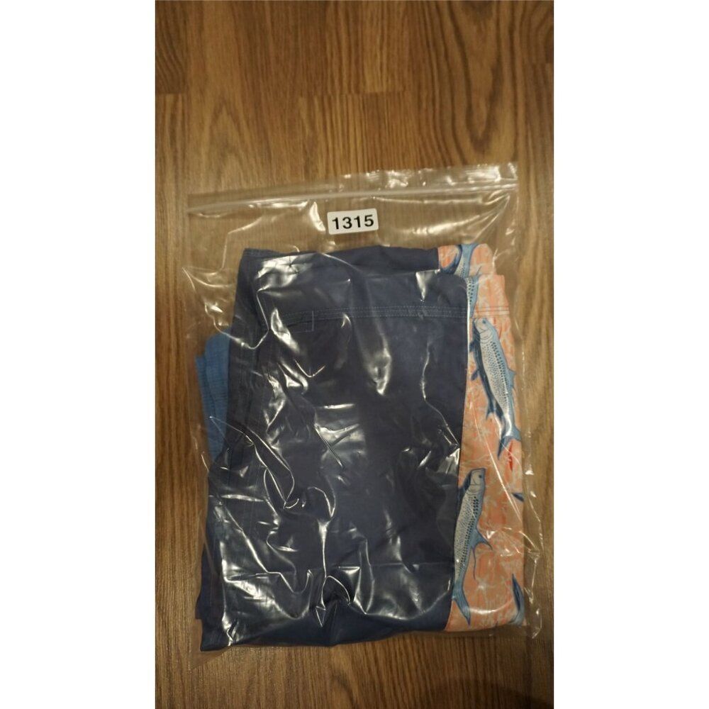 Vineyard Vines Boys Pieced Tropical Chappy Shorts Swim Trunks - XL (18) - Picture 12 of 12